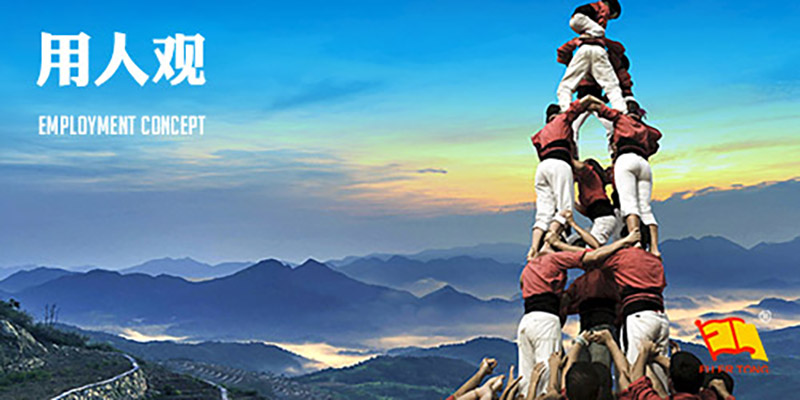 以人為本、知人善用、團隊協(xié)作